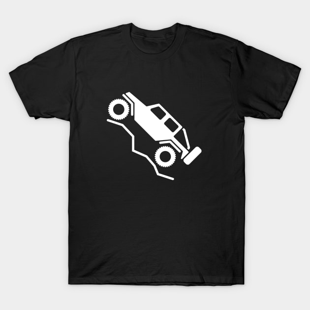 Offroad 4wd Rock Crawling Logo T-Shirt by hobrath